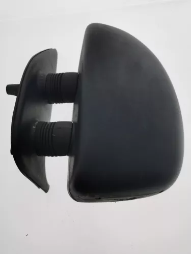 HAND/ ZWART/ ARM 7CM/ +DODE HOEK/